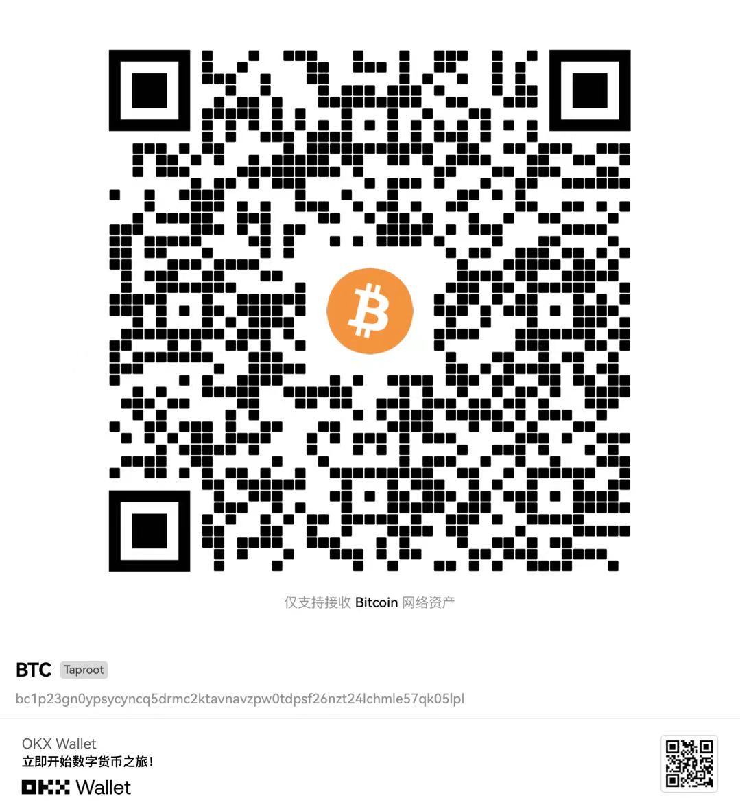 比特币收款二维码